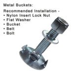Fang Bolt Metal Bucket Installation - recommended