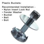 Fang Bolt Plastic Bucket Installation - recommended