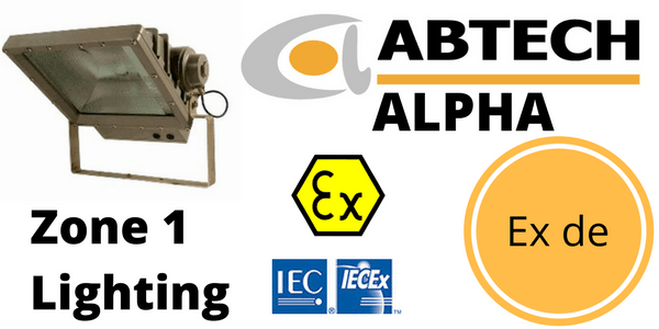 Flameproof Floodlight | Zone 1 21 Hazardous Area Ex de ATEX IECEx – Abtech Alpha