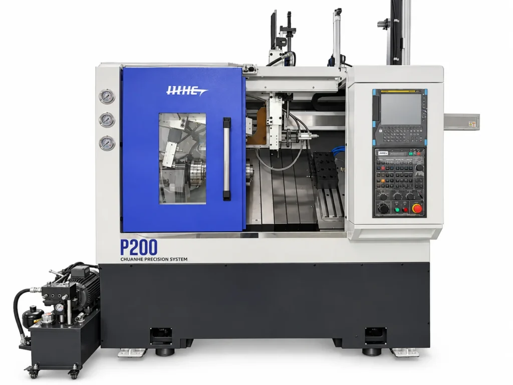 Gang Type CNC Lathes for Fast Small-Part Production