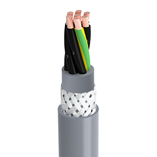 H05VVC4V5-K (NYSLYCYÖ-JZ) Industrial Cable