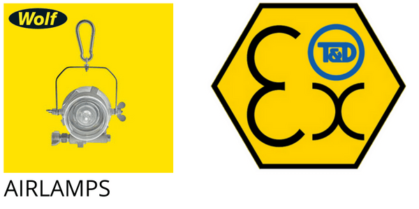 Hazardous Area ATEX Zone 1 & Zone 2 – Wolf Airlamps