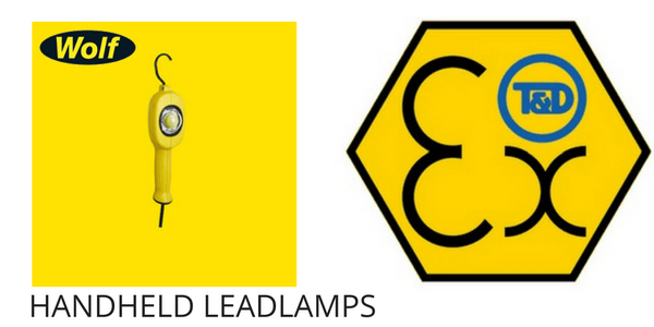 Hazardous Area ATEX Zone 1 & Zone 2 – Wolf Handheld Leadlamps