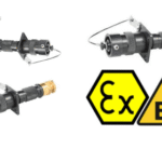 Hazardous Area Connectors | Amphenol Amphe-EX EXM-A01 Fix Inline Receptacle