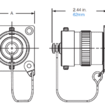 Hazardous Area Connectors | Amphenol Amphe-EX EXM-A02 Panel Mount Receptacle