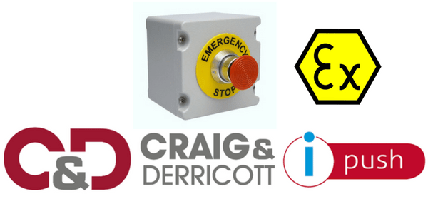 Hazardous Area Emergency Stop Control Station Ex ATEX – EMSH/T/MG/COZ