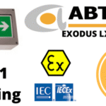Hazardous Area LED Bulkhead Zone 1 ATEX | Abtech LX1EXO2LB57