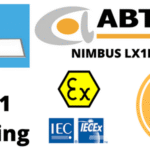 Hazardous Area LED Panel Lighting Ex i Zone 1 ATEX – Abtech LX1NIM12LB57