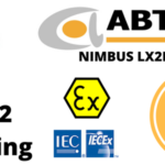 Hazardous Area LED Panel Lighting Zone 2 ATEX | Abtech LX2NIM125LB57