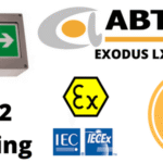 Hazardous Area Zone 2 LED ATEX Bulkhead – Abtech LX2EXOE2LB57