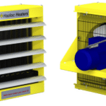 Hazloc AEU1-12 | ATEX Explosion Proof Electric Air Heater | Fan Diameter 12″