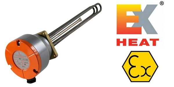 Immersion Heaters | ATEX Zone 1 & Zone 2 Hazardous Area Heaters
