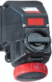 Interlocked Sockets 125A Amps | ABB 4125MVS6XW | Hazardous Area Zone 1, 21, 2, 22