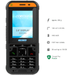 Intrinsically Safe Mobile Phone Zone 2/22 Hazardous Area – Ecom Ex-Handy 10 DZ2