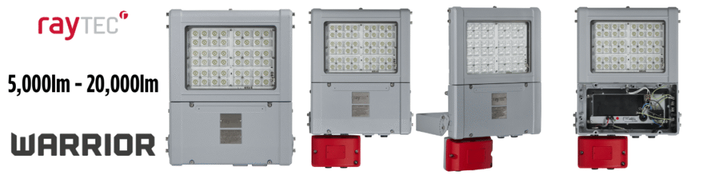 LED Heavy Industrial Mid Power Floodlight | WARRIOR Mid Power Flood