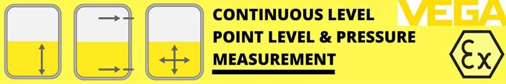 Level, Point Level & Pressure Measurement Sensors (Hazardous Area Zone 1 & Zone 2 ATEX IECEx) – VEGA