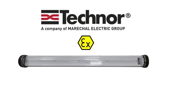 Linear LED Lighting EVF2 FL/PL | Hazardous Area ATEX Lighting | TECHNOR