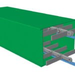 Manganese rails for conveyor chains