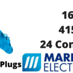 Marechal DSN24C Plugs – 24 Contacts 16A 415V IP66/67 Multi-Contact Connectors