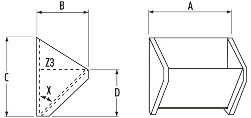Godet MF Nylathane™- drawing