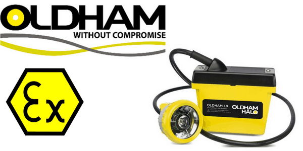 Oldham Caplamp DL9 – Hazardous Area Group 1 Mining M2 ATEX Lamps