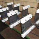 paddle chain flights with Teflon cleaners