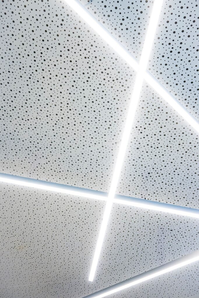 LED lighting in a modern interior