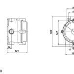 Push Button Control Station (Aluminium) Hazardous Area Zone 2 ATEX – Technor CP/EFDCN