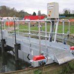 Rotech Polypropylene Encoder Installed on Bridge Scraper
