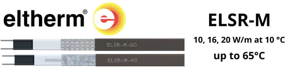 Self Regulating Trace Heating | Eltherm ELSR-M Trace Heating Cable (Up to 65 Degrees Celsius)