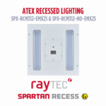 SPARTAN Recess Zone 1 Modular Emergency ATEX Recessed Lighting | SPX-RCM312-EMX25