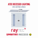 SPARTAN Recess Zone 1 Recessed Plank Emergency Hazardous Area Lights | SPX-RCP308-EMX25