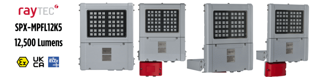 SPX-MPFL12K5 | ATEX Floodlight Zone 1 (Mid Power) | 12,500 Lumens