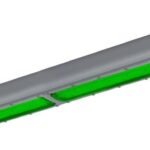 SPZ-WL168-G | Raytec SPARTAN Linear Green Safety Shower ATEX Lighting for Zone 2 & Zone 22