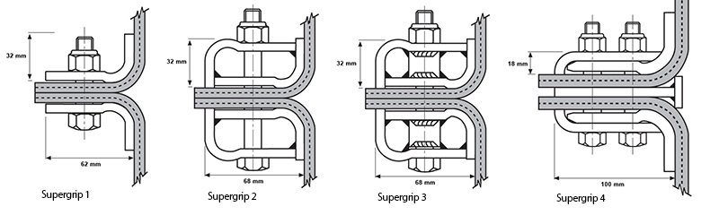 4B Supergrip - technical drawing