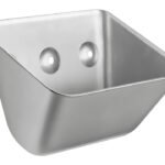 Continental elevator buckets (DIN 15233)