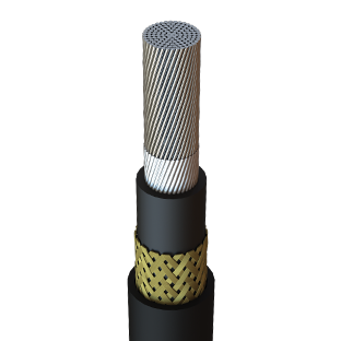 Type P Power Cable Single Conductor 2kV Armoured and Sheathed