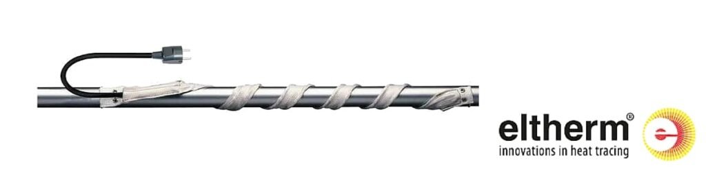 Valve & Pipe Heating Cables | Eltherm ELW-HS Heating Tape | Trace Heating Cable For High Temperature up to 450°C
