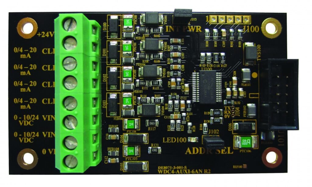 Analogue expansion board for WDC4