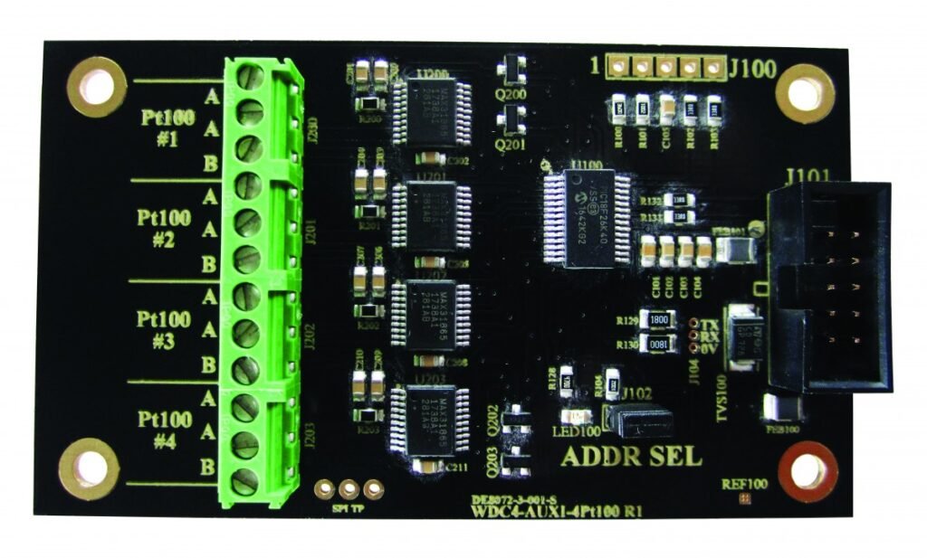 PT100 expansion board for WDC4