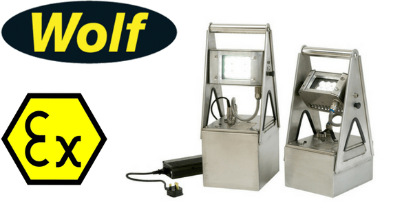 Wolf ATEX Worklite Floodlights – Zone 1, 2, 21 & 22 Hazardous Area Floodlight