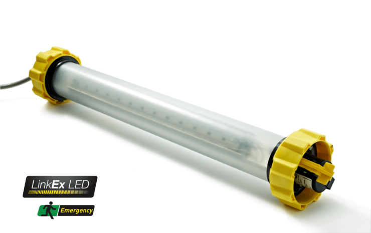 Wolf LX-400EL/T4/360/SY20/ATX24 | LinkEx LED Emergency Light Fitting 24V | Temporary Lighting