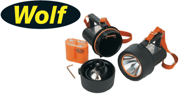 Wolf Wolflite H-251MK2 Handlamp (Zone 1 & Zone 2 Hazardous Areas)