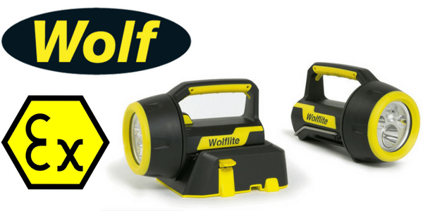 Wolf Wolflite XT LED Handlamp ATEX (Zones 0, 1, 2, 20, 21 & 22 Hazardous Areas)