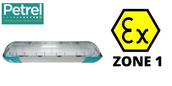 Zone 1 ATEX Linear Light Fittings Hazardous Area 60 Watt LED Light Fitting