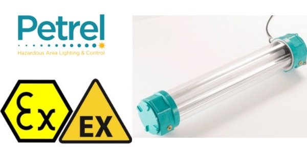 Zone 1 Fluorescent Hazardous Area Lighting ATEX Ex db – Petrel 7 Series