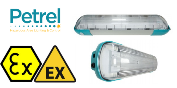 Zone 1 Fluorescent Hazardous Area Lighting ATEX Ex ed – Petrel 9 Series