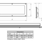 Zone 1 Increased Safety Recessed Fluorescent Hazardous Area ATEX IECEx Ex e – Abtech Xena
