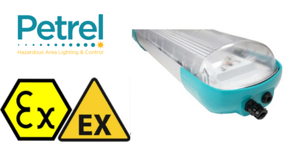 Zone 1 LED Luminaire ATEX – Ex eb Linear Light Fittings – Petrel 9 Series
