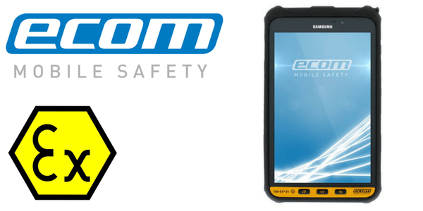 Zone 2 Hazardous Area – Ecom TAB-EX 01 Android Tablet